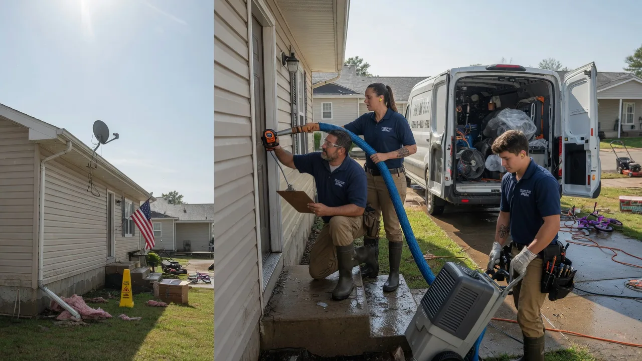 Ceiling Water Damage Restoration in Winston, OR near me